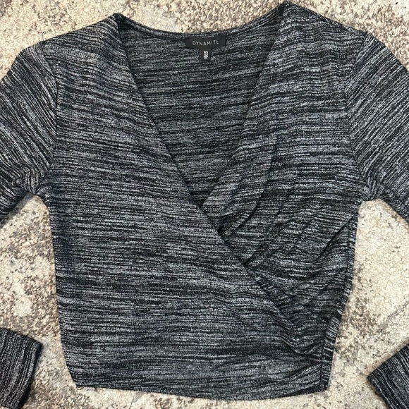 Dynamite Wrap Top - Picture 3 of 3